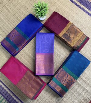 Elegant embossed Art Silk